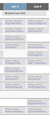 Schedule Example