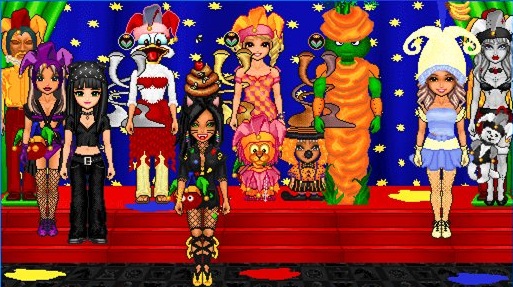 1st Costume Contest Participants