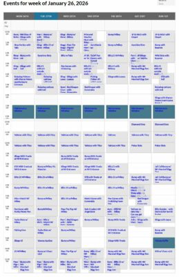 schedule