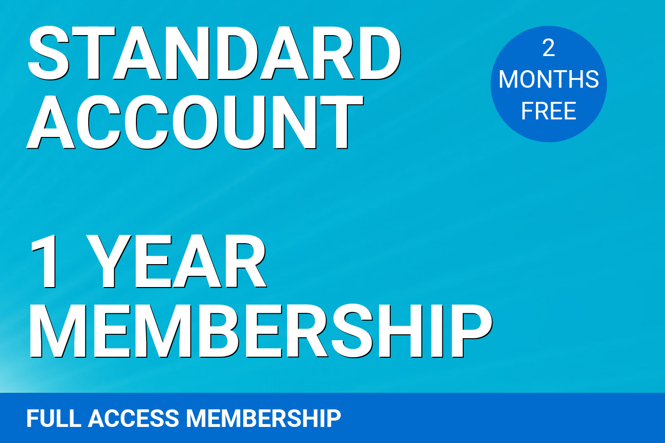 Standard Membership – 1 Year