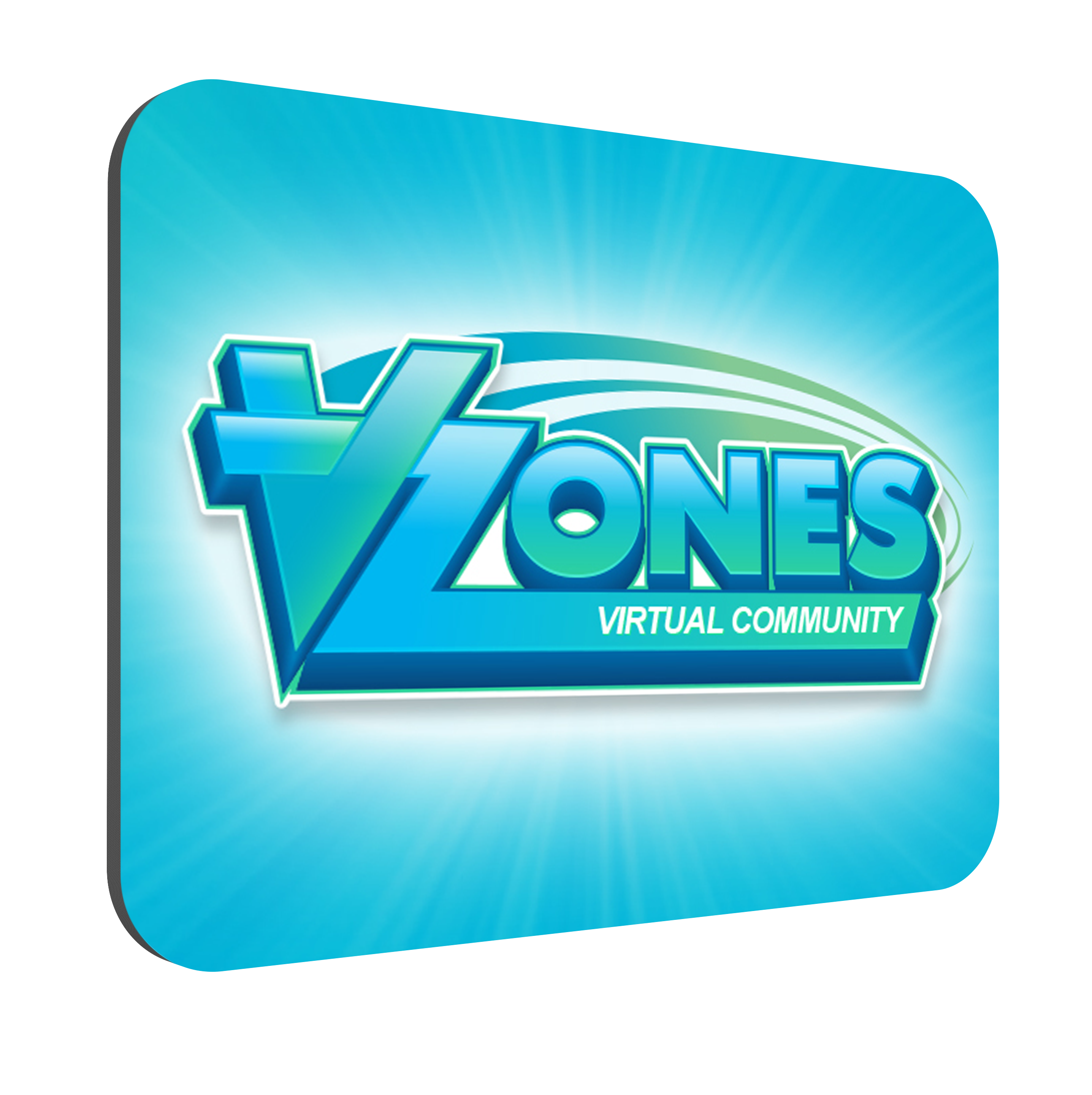 VZones Official Mouse Mat – Blue