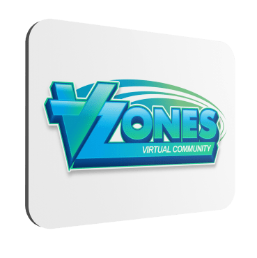 VZones Official Mouse Mat – White