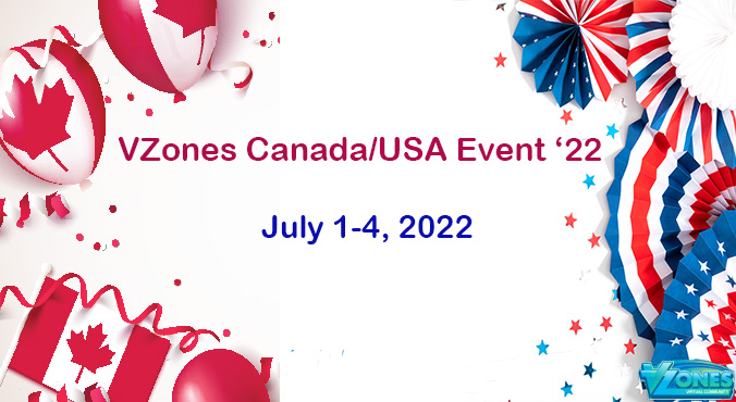 VZones Canada/USA Event 2022